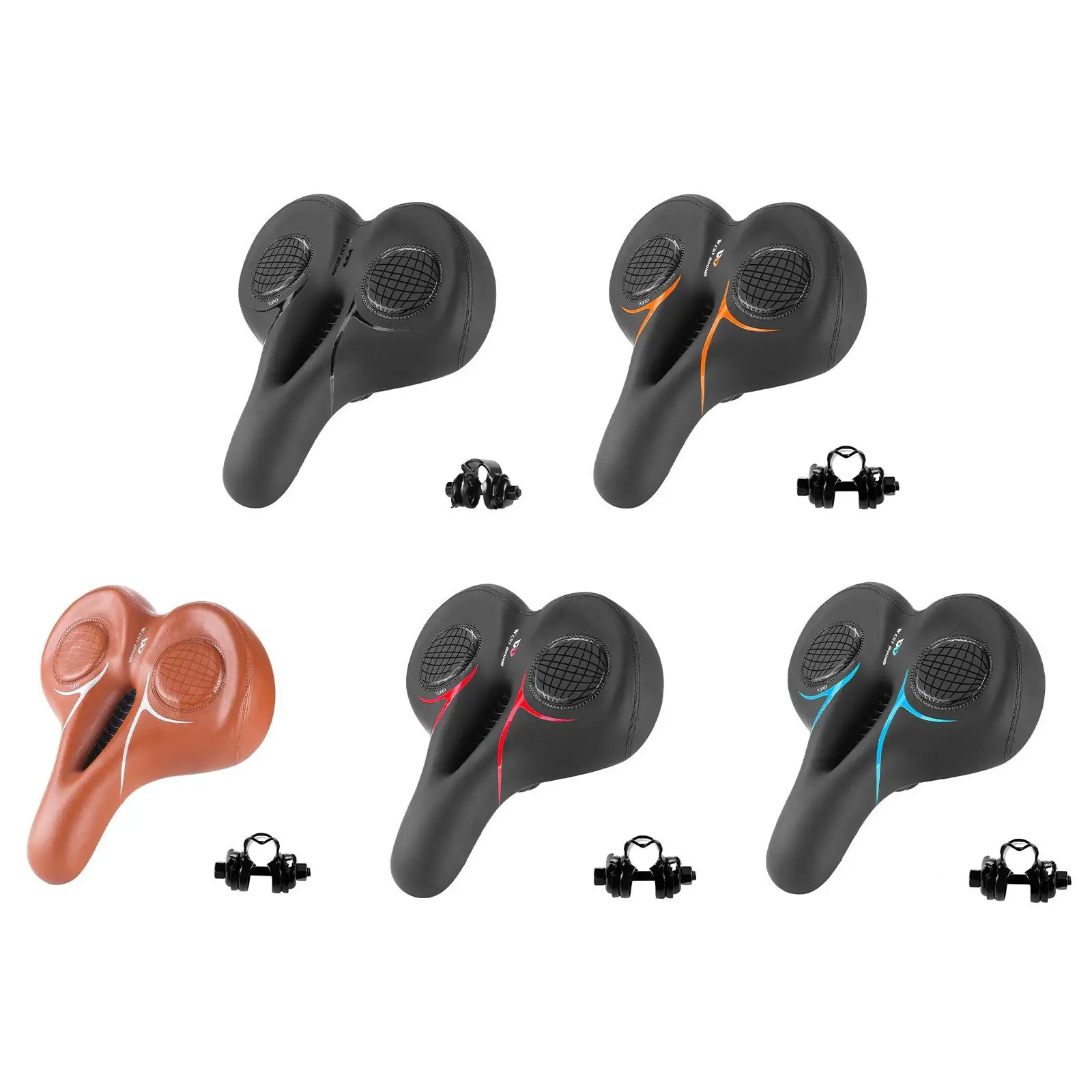 

Mountain Bike Seat Cushion Shockproof Bicycle Saddle for Accessories
