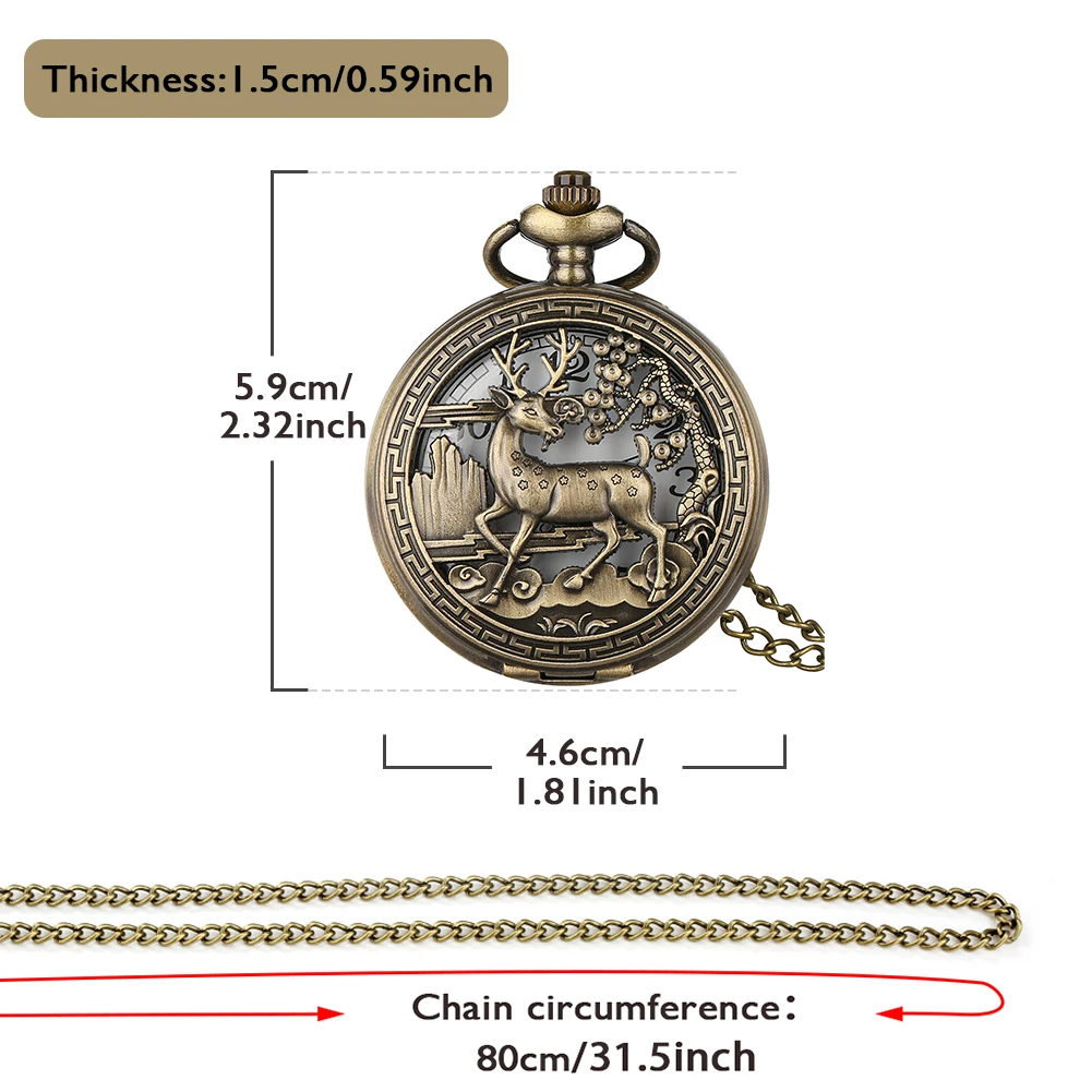 Часы в стиле ретро с выгравированными цветами