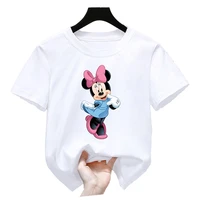 kids boys t shirts baby cute mickey mouse tops children short sleeve streetwear 3 to 12 years harajuku boy girl t shirts disney