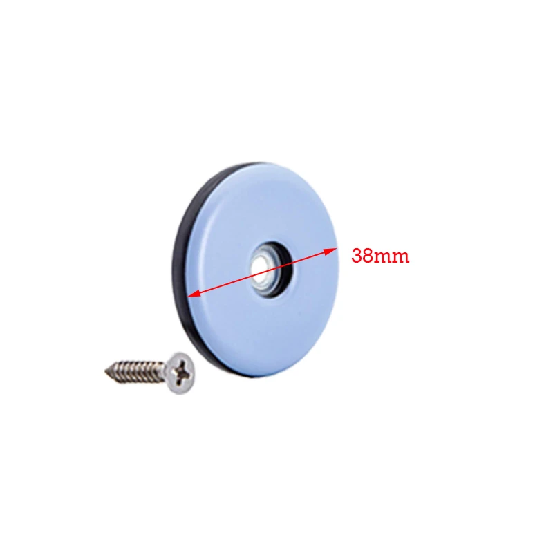 

20 шт., 19-38 мм, мебельные направляющие с винтами, круглый стол, стул, шкаф, диван, ножки, скользящие коврики, домашний пол, бесшумные защитные накладки