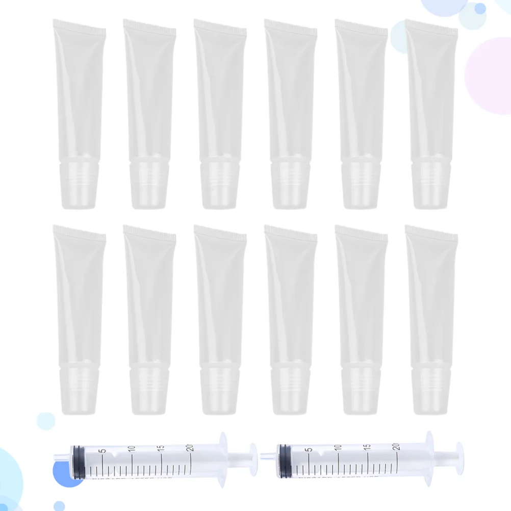 

Lip Tube Gloss Bottles Balm Refillable Empty Bottle Tubes Subpackaging Color Container Oil Eyelash Mini Storage Containers Tint