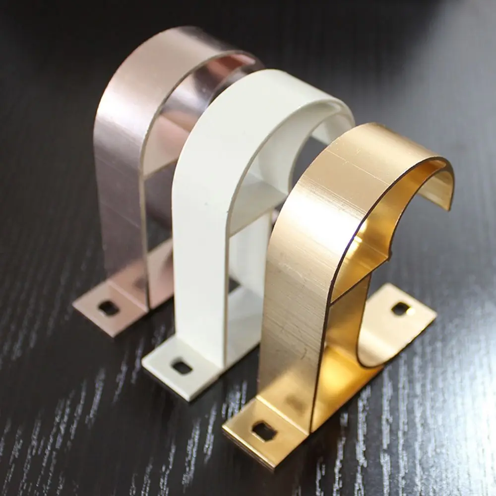 Agora одинарный двусторонній кронштейн для карниза из алюмінієвого сплава