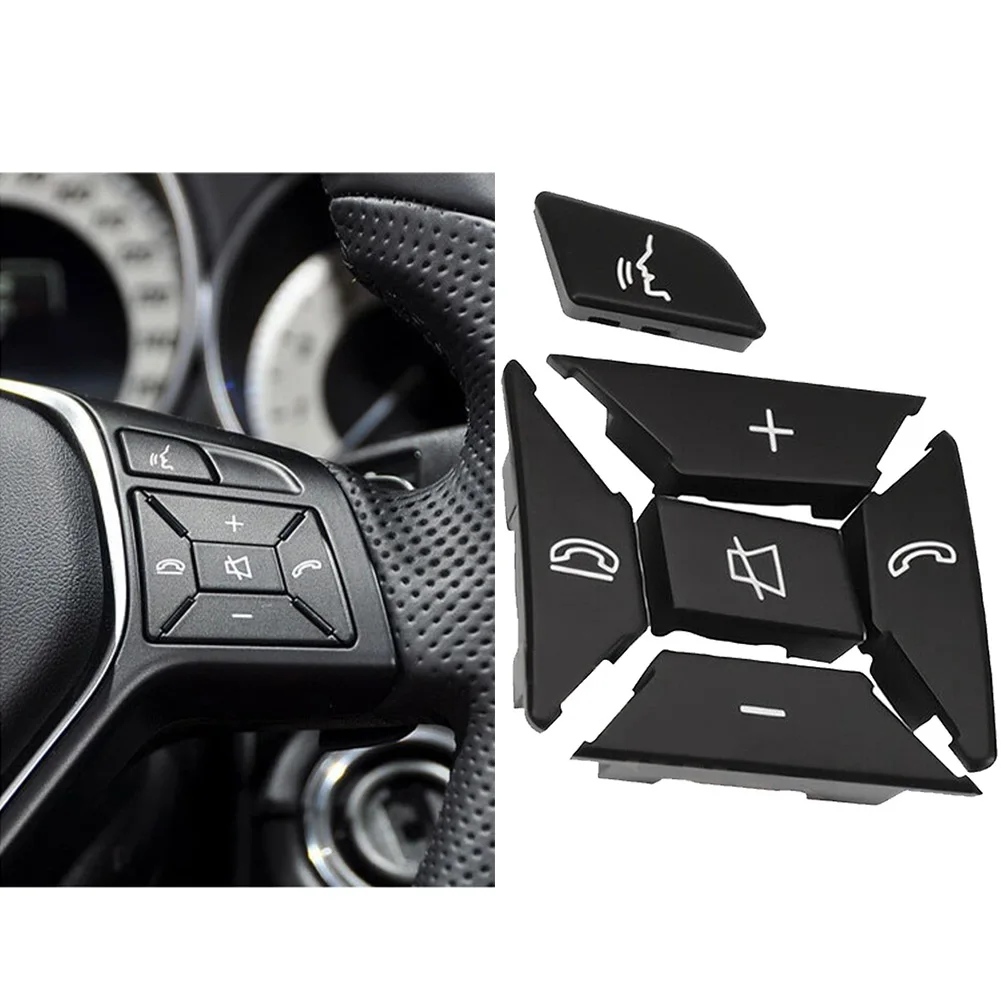 

None Wheel Control Switch Cover Car Front Interior Plastic Replacement Part 2185400162 2185400262 Button Cover