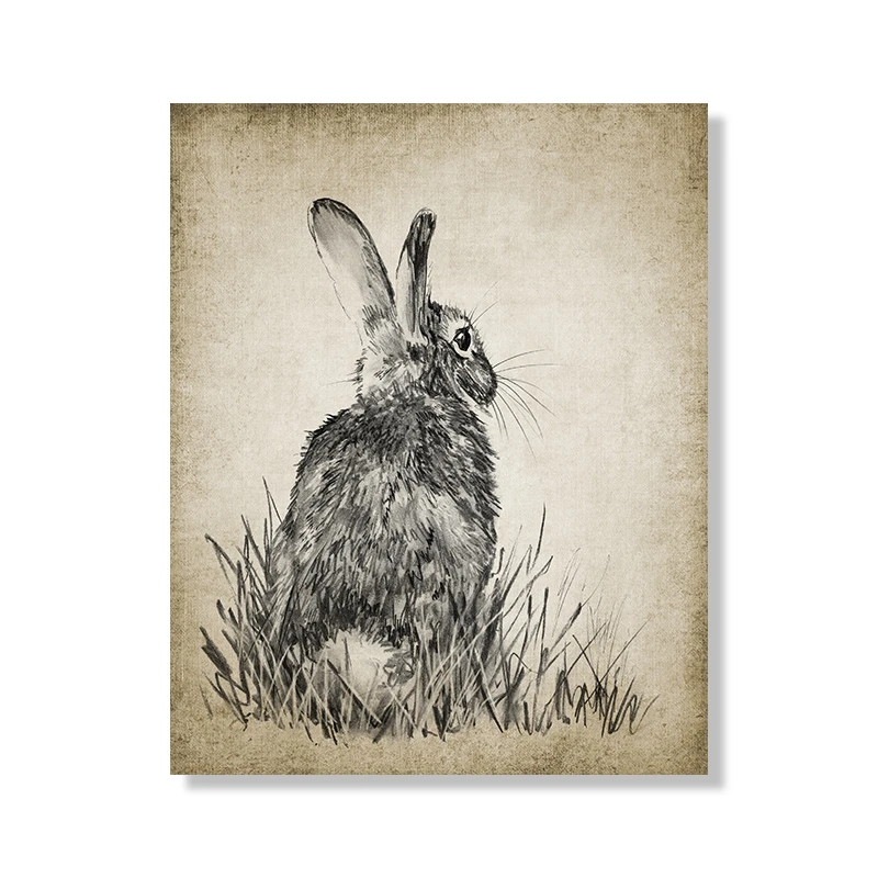 Картина маслом кролик Ilan grace