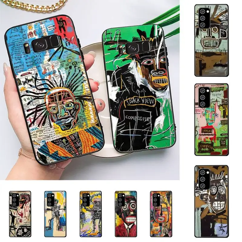 

B-Bas-quiatsS Art Phone Case For Samsung J 7 plus 7core J7 neo J6 plus prime J6 J4 J5 Mobile Cover