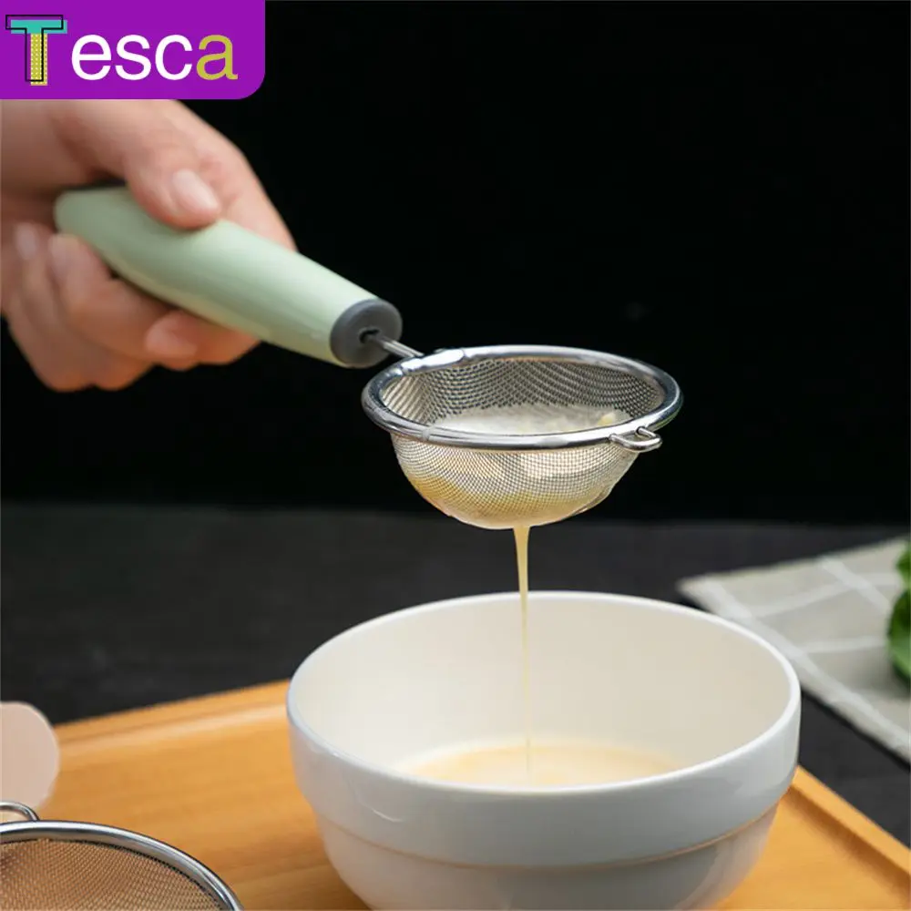 

Kitchen Tools Filter Screen Stainless Steel Fine Mesh Kitchen Accessories Modern Minimalist Corrosion Resistance Mesh Sieve