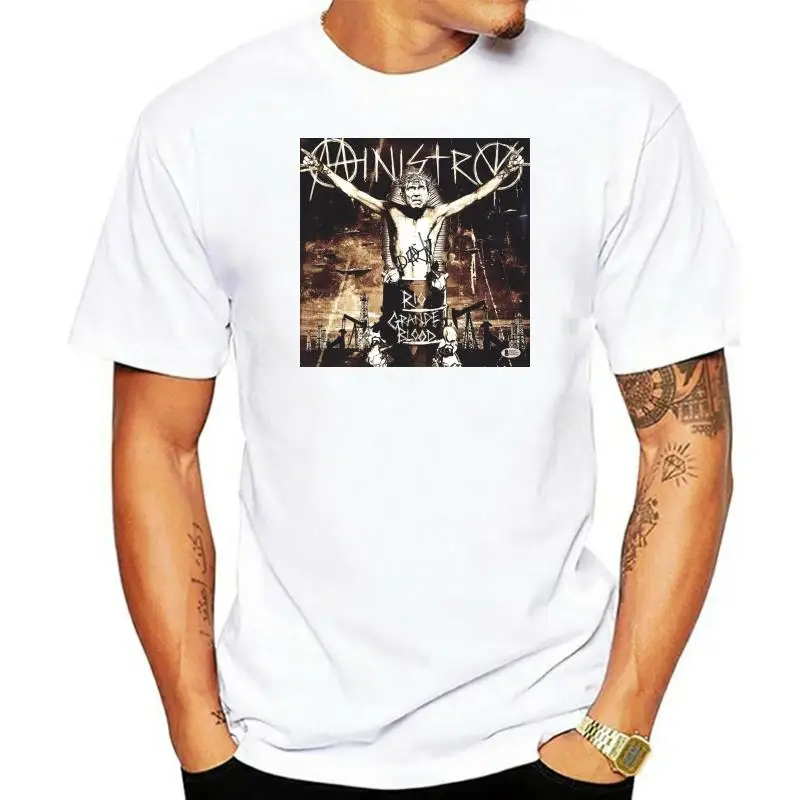 

Футболка министерства-промышленная унисекс с графическим изображением шутки об убийстве металла