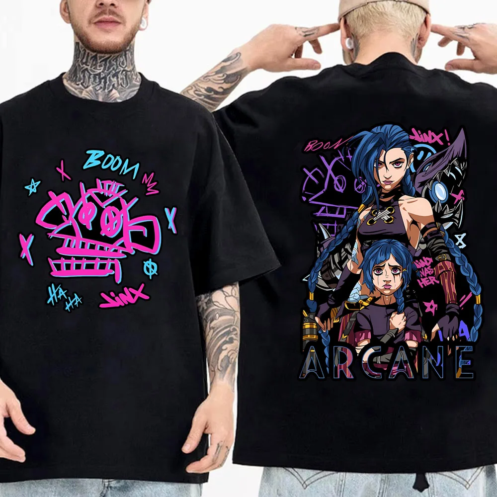 Футболка Arcane Jinx мужская хлопковая