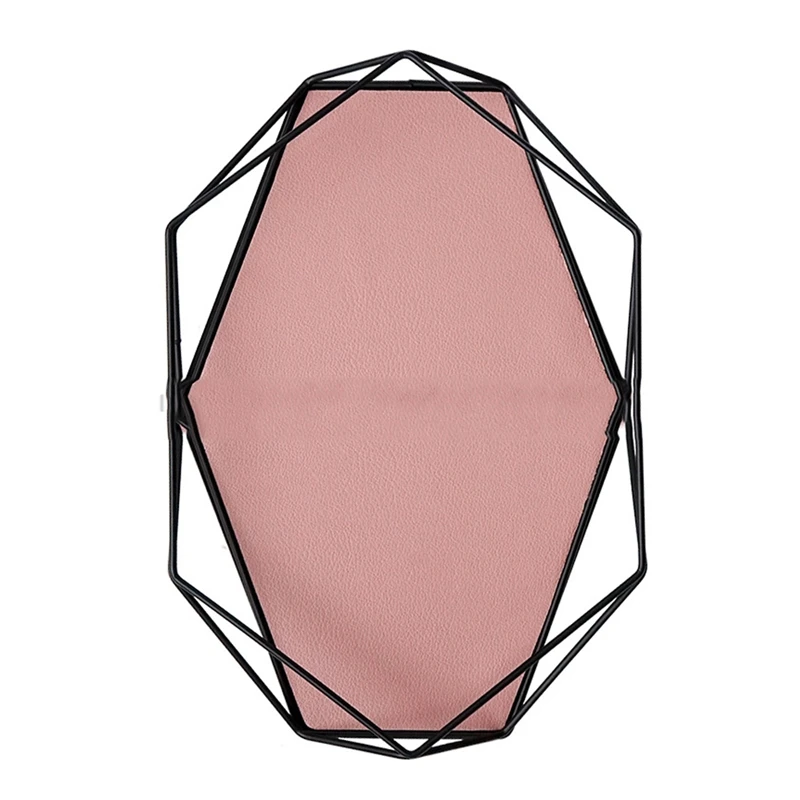 Кофейные лотки Настольная тарелка для хранения макияжа парфюма розовый лоток с