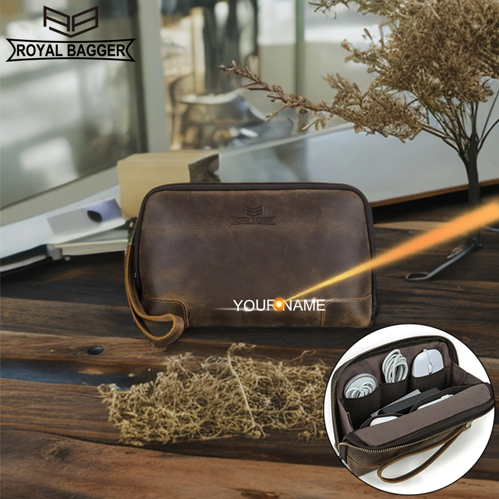 

Мужской Длинный кошелек из натуральной кожи, с отделением для телефона