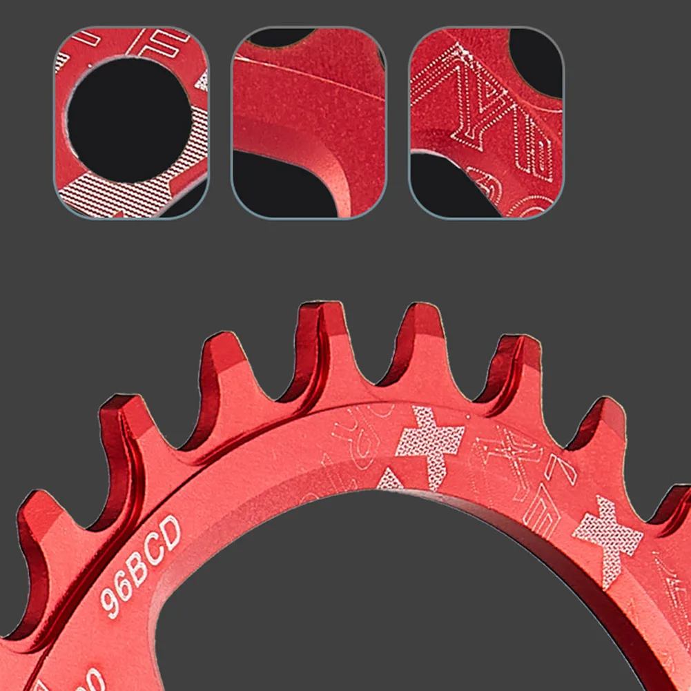 96bcd 32/34/36/38T велосипедные диски узкие широкие для SHIMANO-M7/8/9000 MTB велосипедный шатун