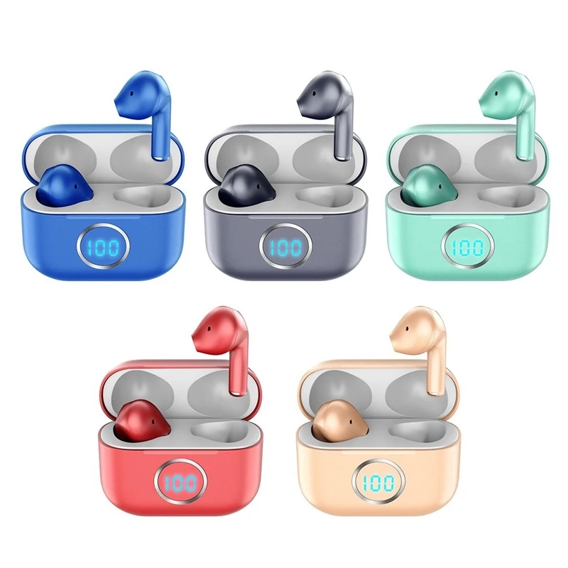 

Новая индивидуальная модель, Беспроводная Bluetooth-гарнитура 5,0, промышленный прямой бинауральный полупроводниковый механизм