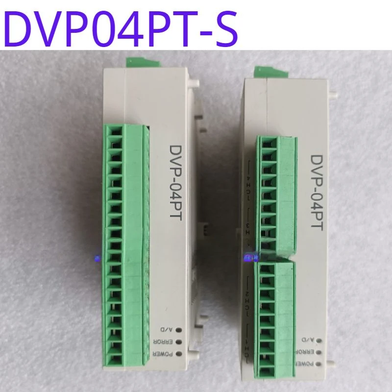 Used DVP-04PT temperature module DVP04PT-S