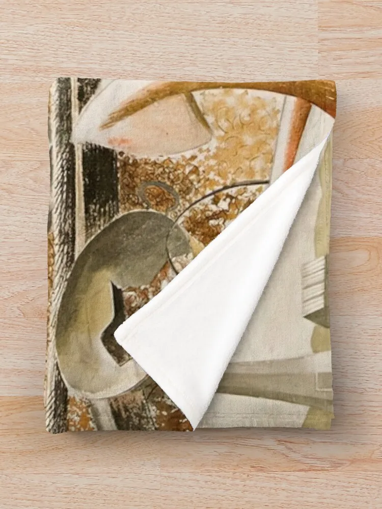 Эрик Войлиус Peintre Равильский могильбур sur bois произведение искусства Плед Мягкое