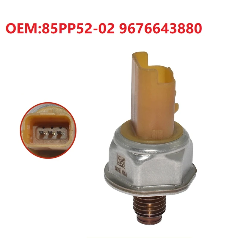 Fuel Oil Pressure Sensor 85PP52-02 9676643880 For Peugeot 208 308 508 Car Accessories Auto Parts