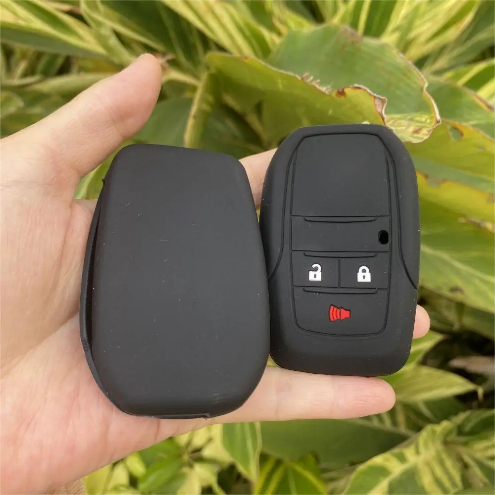

Силиконовый чехол для автомобильного ключа с 3 кнопками, аксессуары, резиновая модель для Toyota Camry, Reiz, увидеть, RAV4, модифицированный раскладной Складной Дистанционный брелок