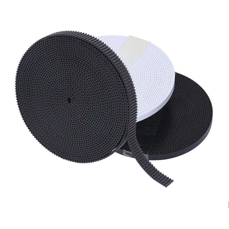 

3d printer 2gt Polyurethane steel wire rubber dustproof open ended belt timing width 5mm 6mm 9mm 10mm 15mmGT2 linear motion PU
