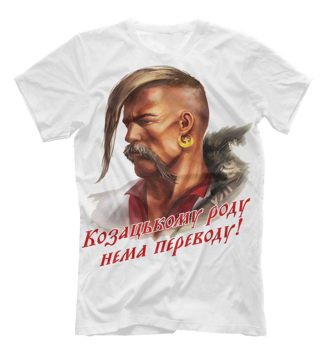 

Russia Ukraine Moscow Kiev Slavs Cossack Warriors T-Shirt. Summer Cotton Short Sleeve O-Neck Mens T Shirt New S-3XL