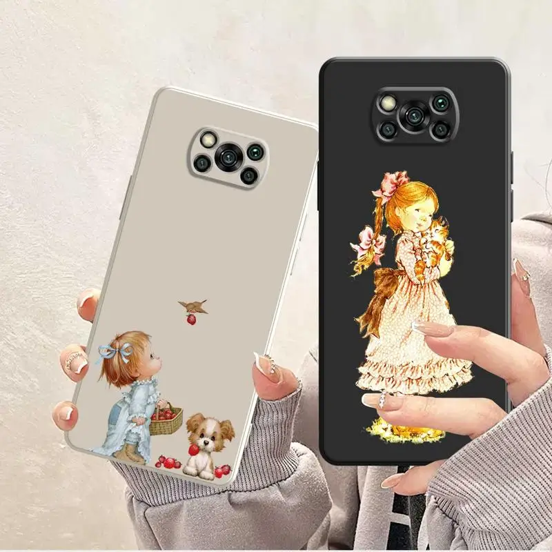 Cover For Xiaomi POCO X3 NFC POCO X4 Pro 11 Lite 11T 5G 10T Pro POCO M3 Note 10 Mon Album Collector Sarah Kay Tome