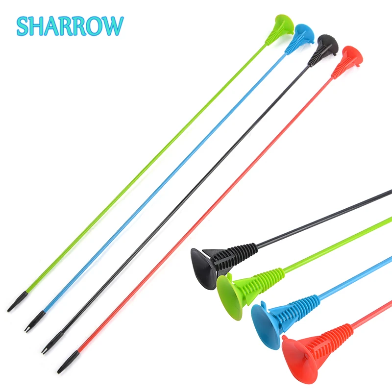 

6/12Pcs Kids Fiberglass Arrows Safety Sucker Arrows for Youth Children Outdoor Archery Hunting Practice Shooting Accessories