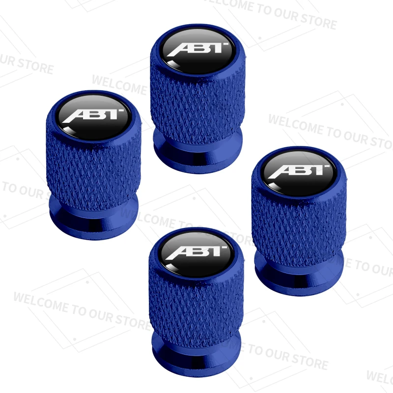 

4 шт./1 комплект для ABT Logo A3 A4 A5 Q3 Q5 TT RS Golf Polo Passat Touareg Автомобильные колпачки для клапанов Колпаки для шин Защитная крышка для штока воздушной шины