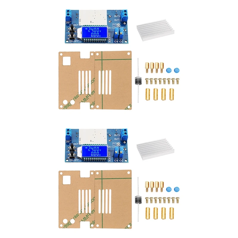 

2X DC 0-32V 12A Constant Voltage Current LCD Digital Buck Step Down Power Supply Module Board