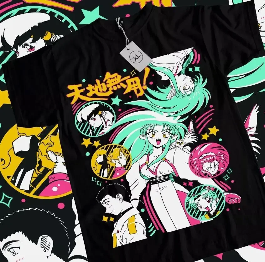 Tenchi Muyou In Love Футболка Японская анимация Комикс Аниме Манга Рубашка Все размеры