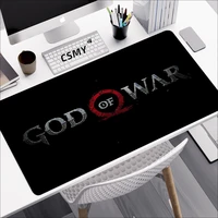 large size mouse pad god of war gaming accessories keyboard mausepad computer pc gamer cabinet deskmat anime rubber mousepad xxl