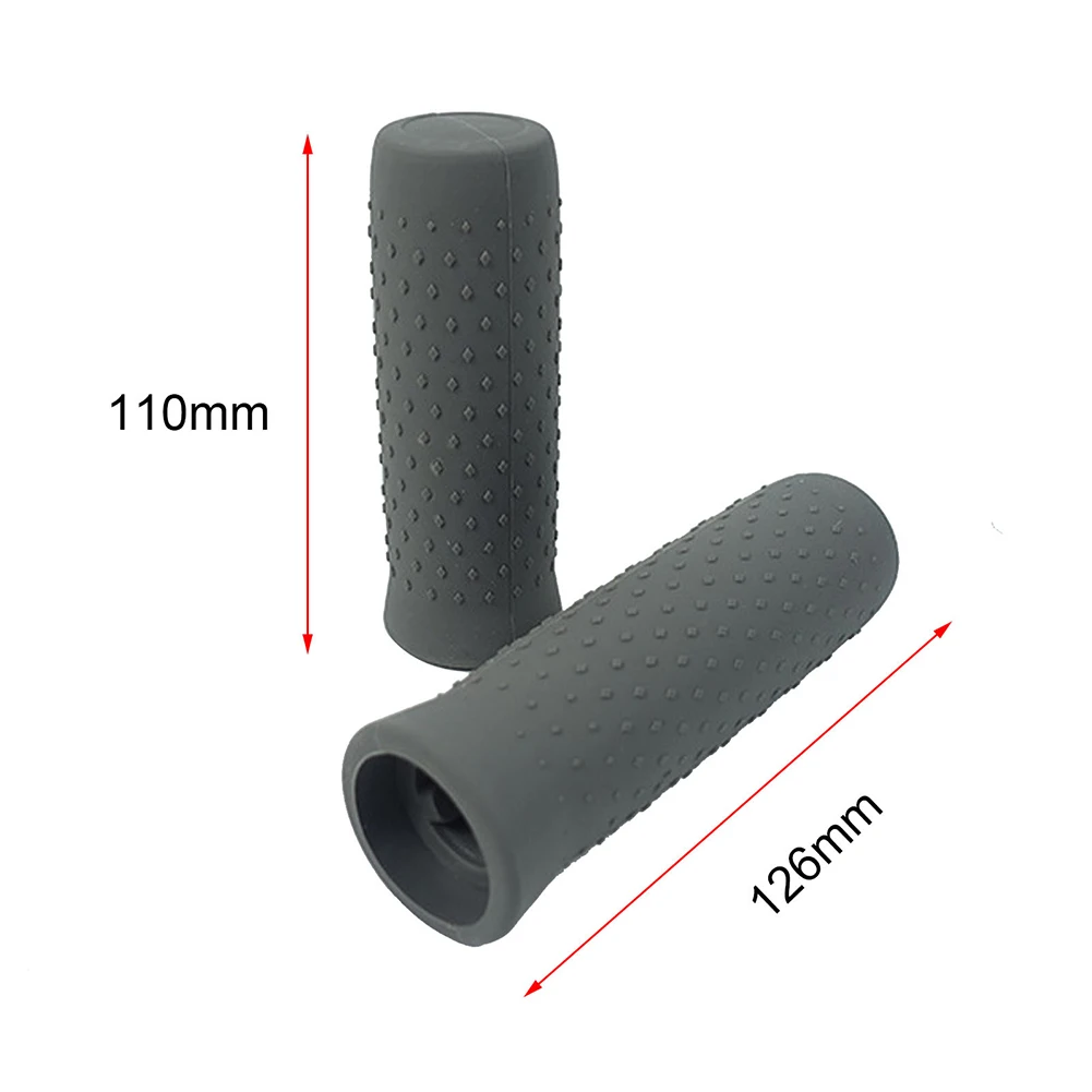 

1 Pair Silicone Handlebar Grip Cover For NINEBOT MAX G30 Electric Scooter Non-slip Shock Absorption E-Scooter Grips Bike Parts