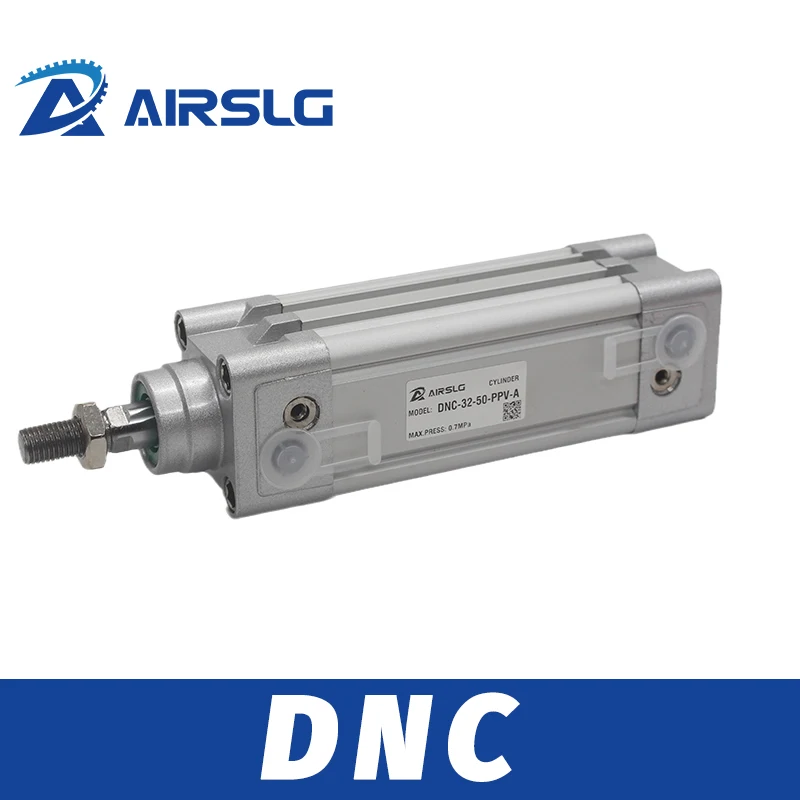 Festo type Aluminum Standard Air Cylinder Pneumatic Cylinder DNC-32-40-PPV-A DNC-50-125-PPV-A DNC-63-150 DNC-80-200  DNC-100-300