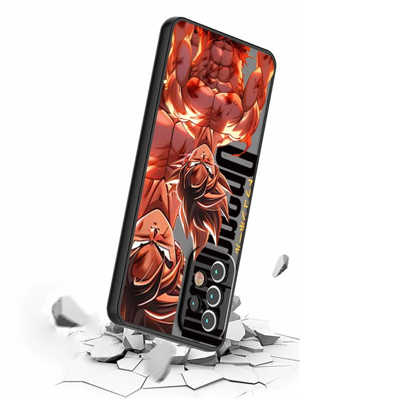 D-Dragon Ball Goku модный матовый полупрозрачный чехол для Samsung Note 20 A35 A03 A54 A22 A34 A14 A24 A04 A55