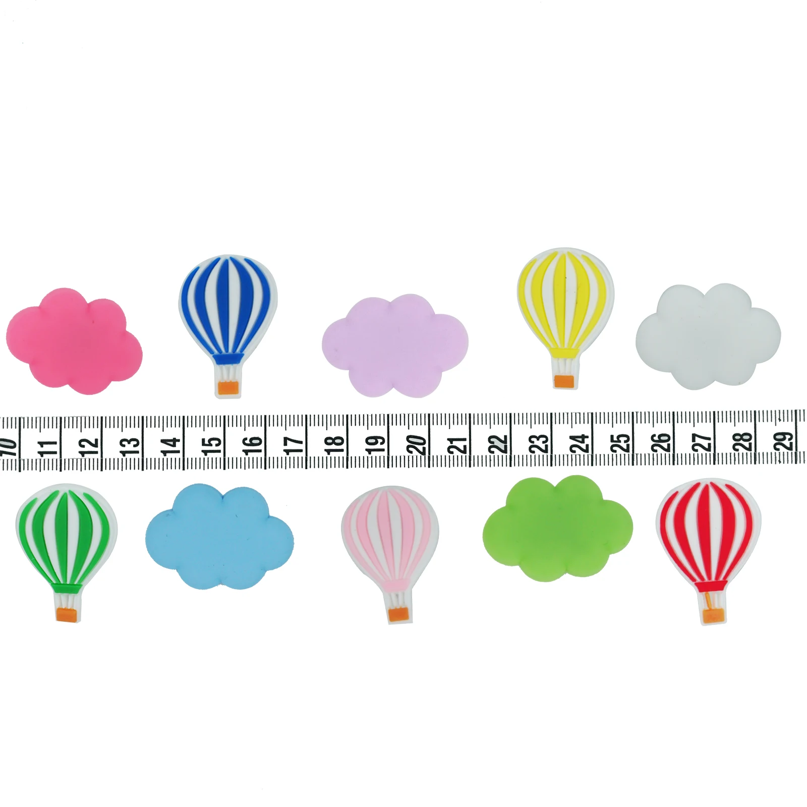 1 шт. украшение для обуви воздушный шар |