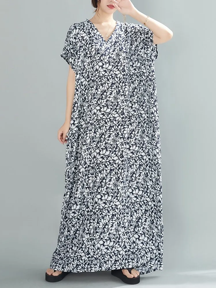 

Женское атласное платье с коротким рукавом, повседневное Свободное длинное пляжное платье большого размера в Корейском стиле, модель 2023 года