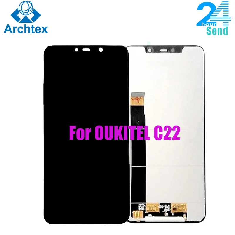 

100% Original For OUKITEL C22 LCD Display + Touch Screen Digitizer Assembly Replacement +Tools 5.86 Inch Android 10.0