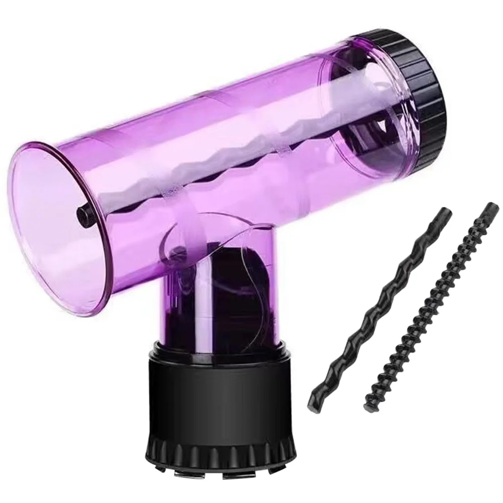 

Hair Dryer Diffuser Blow Curling Travel Accessory Wand Iron Rollers Hot Tool Noise Low Curly Curl Curler Attachment