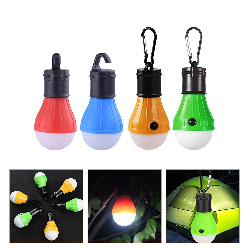 

4 шт. прочные легкие водонепроницаемые практичные светодиодные фонари для кемпинга, пикника, пешего туризма