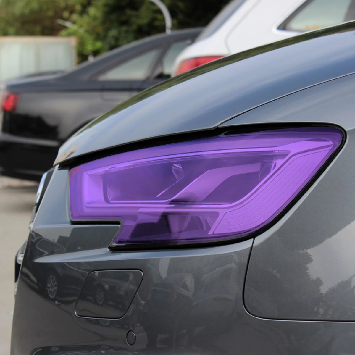 

Headlight Film Tint Car Light Wrap Tail Vinyl Fog Headlights Wrapping Design Windshield Sticker Cover Changing Color