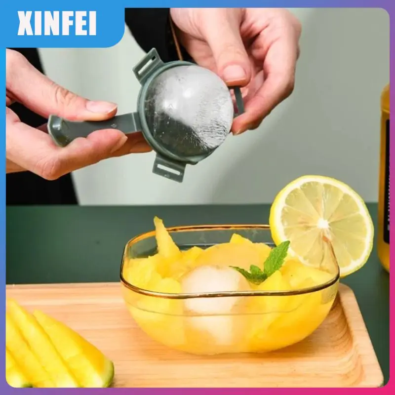 

Home Diy Ice Cream Maker Ice Hockey Mould Whiskey Round Ice Mould Large For Ice Shape Cocktail Use Sphere Ice Maker Mold