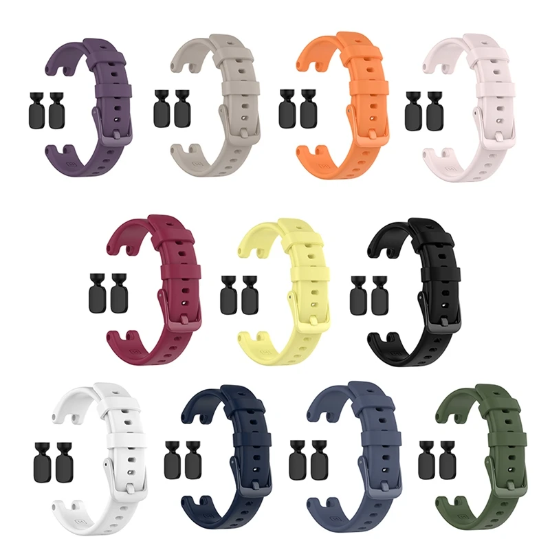 

Smart Watch Band 20Mm Silicone Wristband Sports Bracelet Replacement For Garmin Lily's Accessories