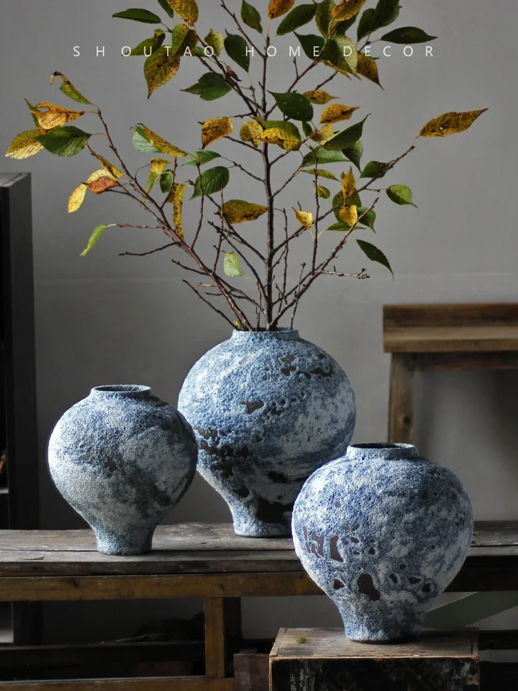 Новый фарфоровый горшок в китайском стиле большая ваза для живота контейнер