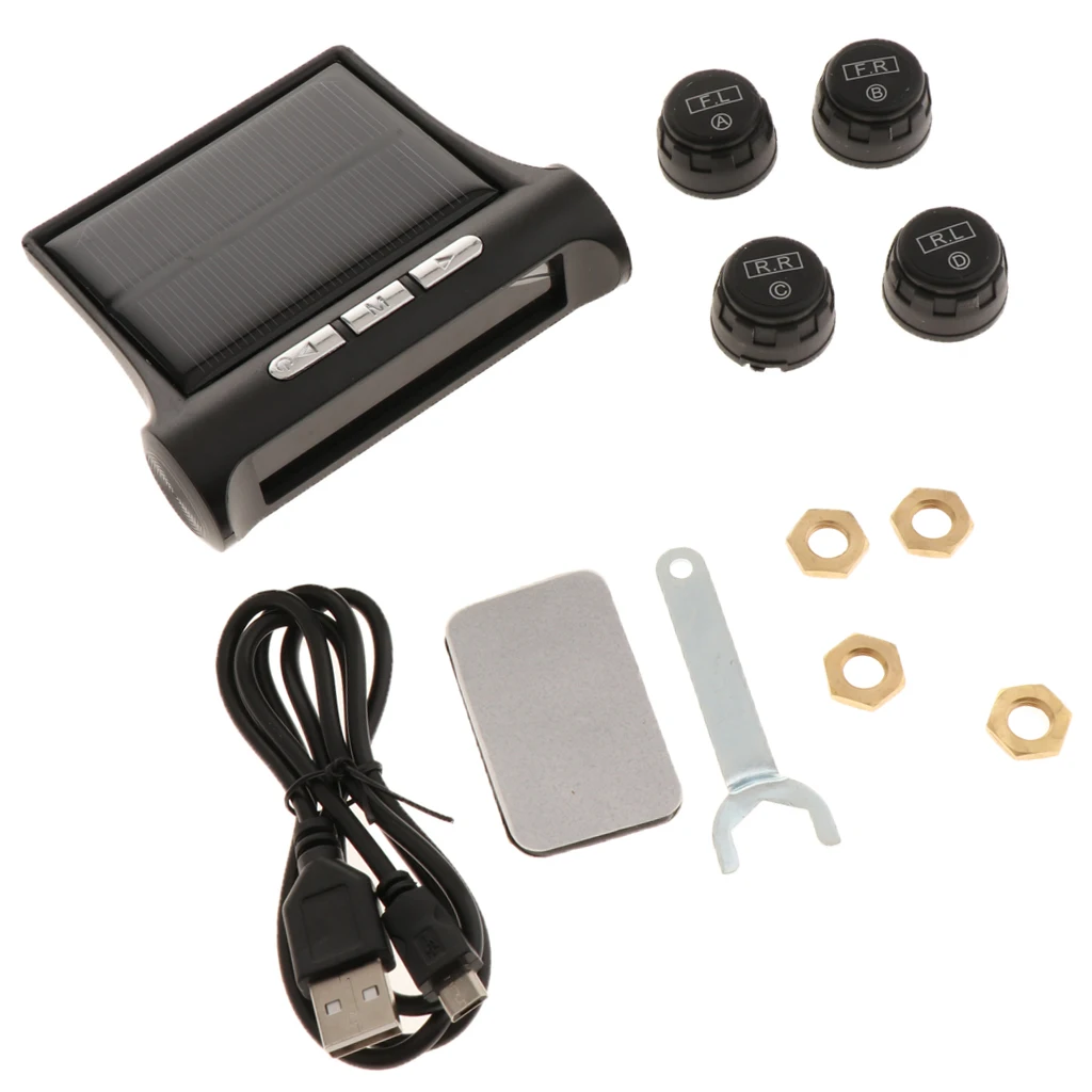 

Universal Tire Pressure Monitoring System With 4 External