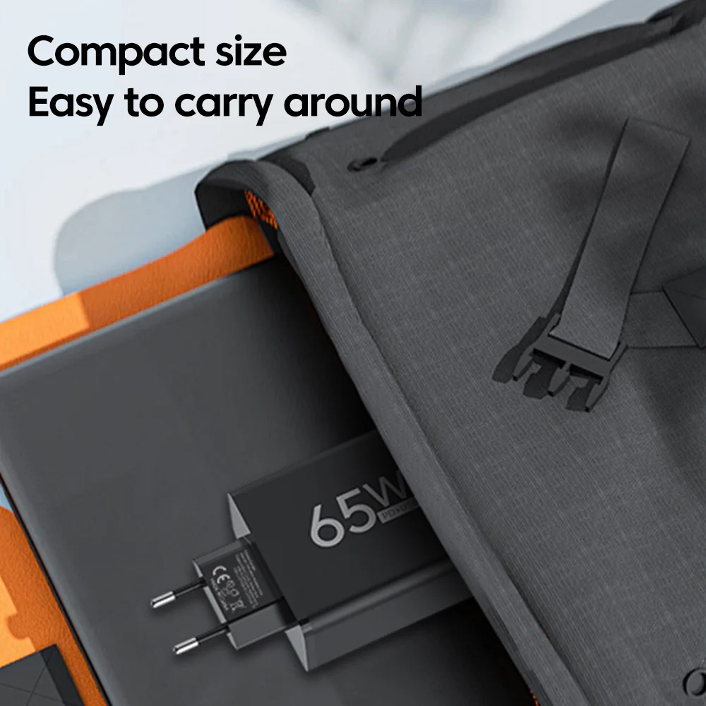 Адаптер Быстрой Зарядки USB-C Мощностью 65 Вт. 6-портовое Зарядное Устройство.