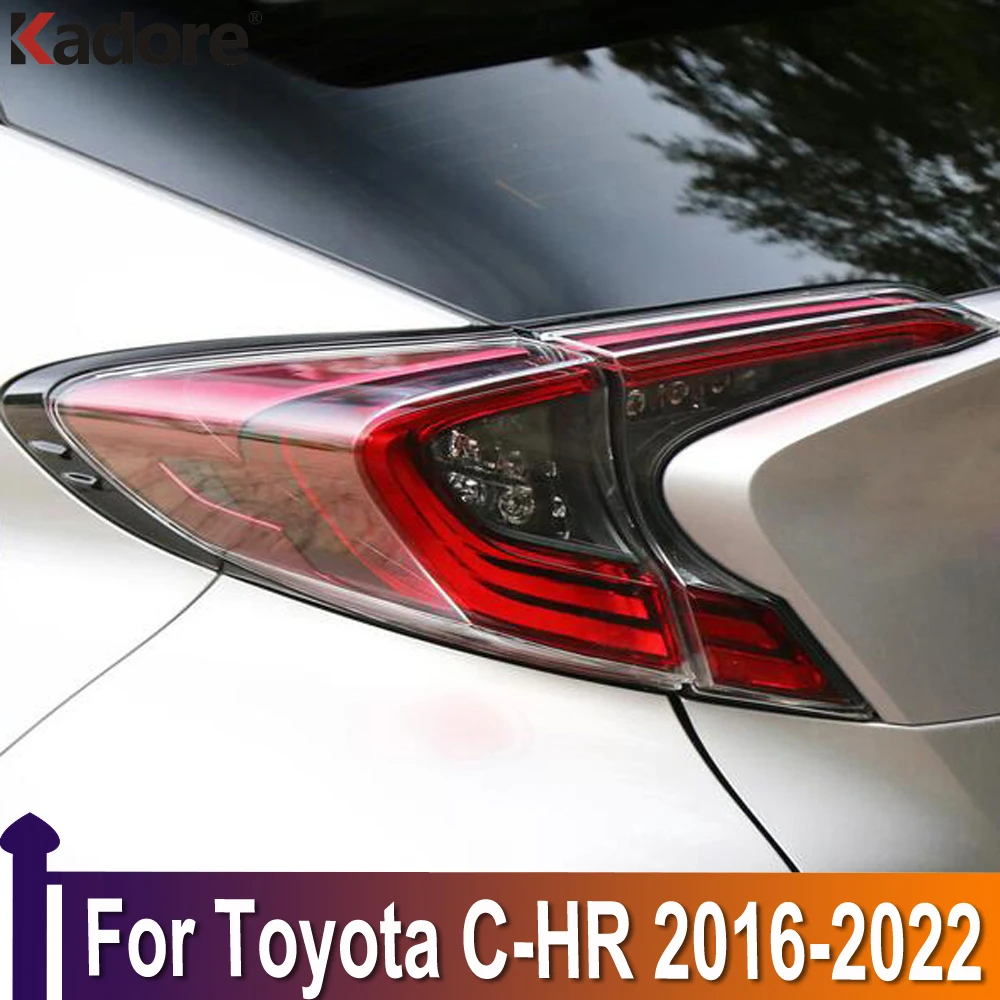 Для Toyota C-HR CHR 2016-2020 2021 2022 хромированный задний фонарь накладка украшение внешние