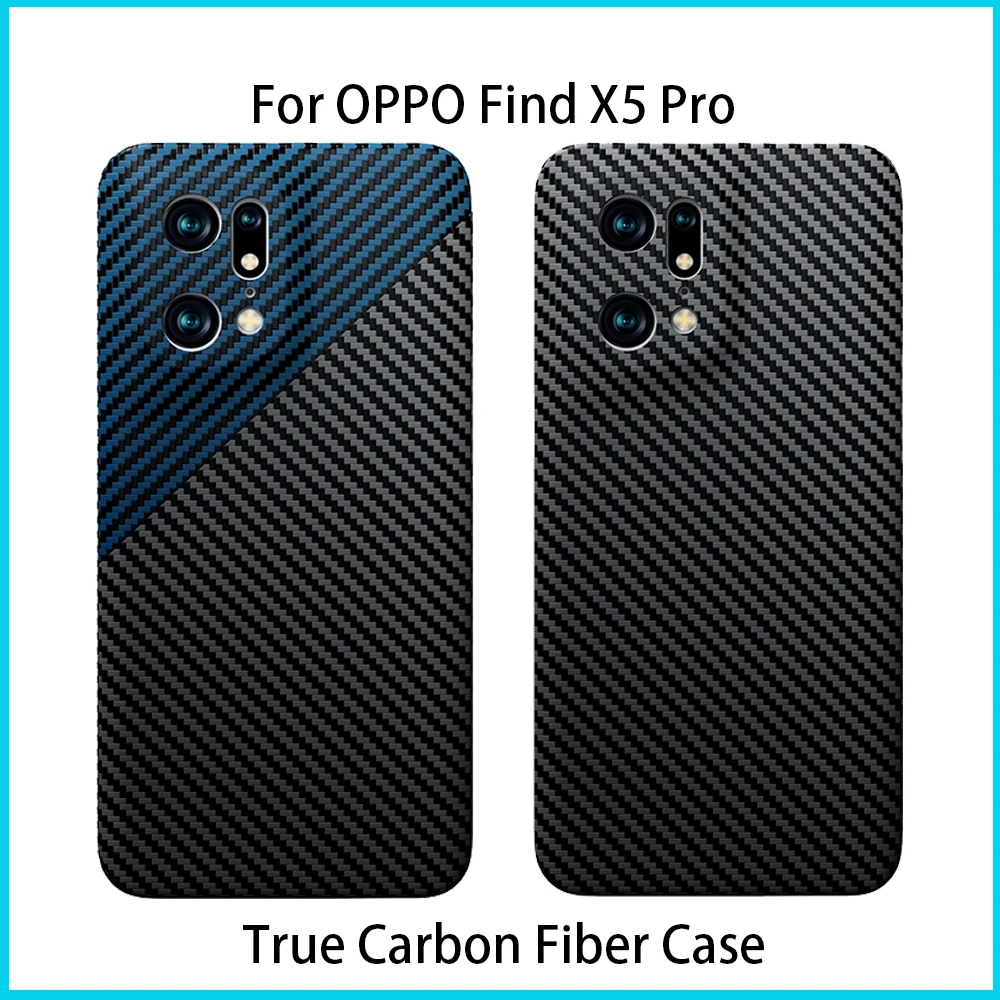 

Smhdmy Real Pure Carbon Fiber Protective Case For OPPO Find X5 Pro Ultra-Thin Aramid Carbon Fiber Phone Case Hard Cover