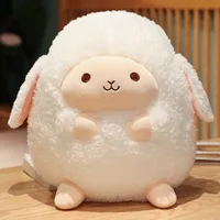 Cute Ball Sheep Plush Toys Stuffed Animal Lamb Doll Soft Pillow Baby Kids Girls Kawaii Birthday Gift Room Decoration