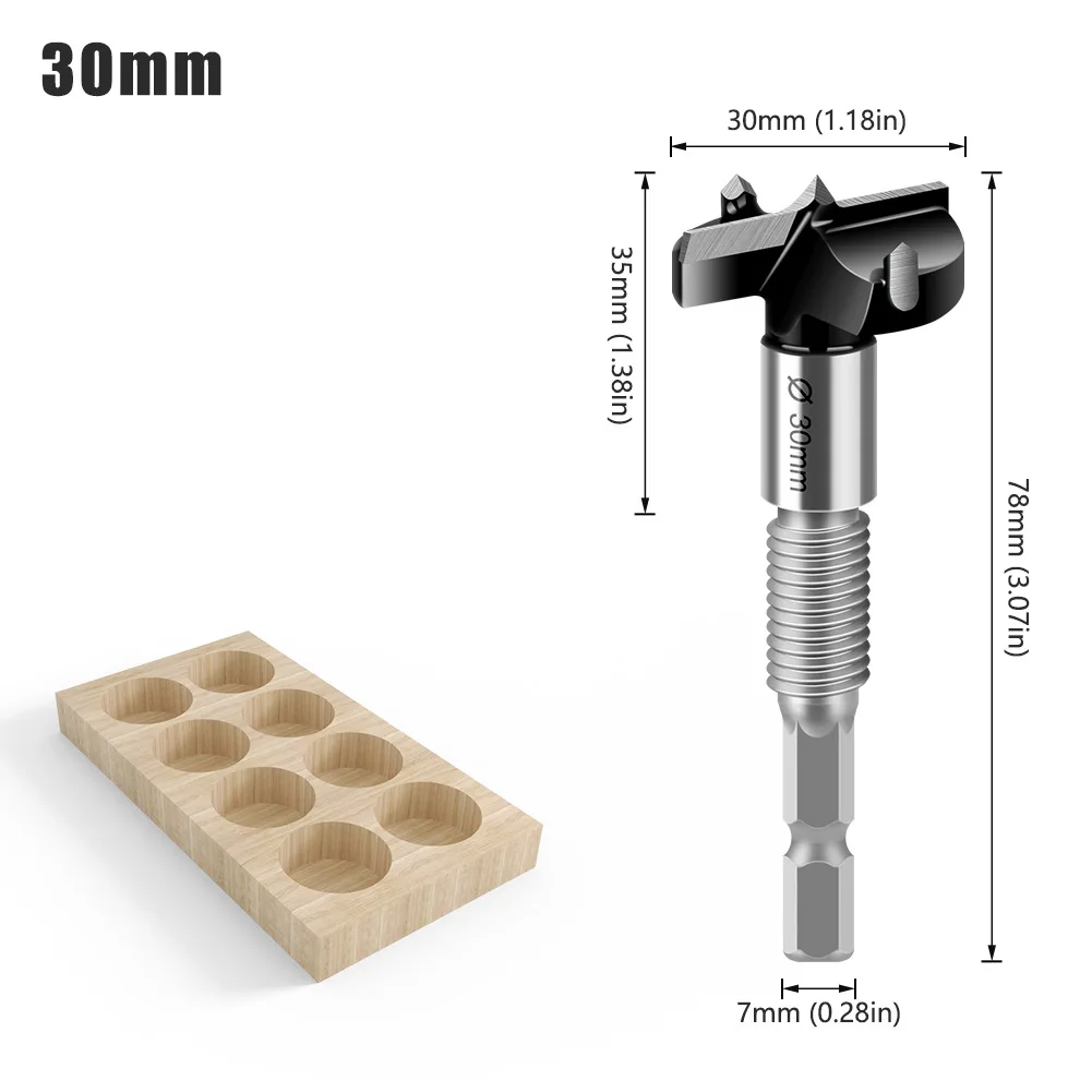 

Шестигранный хвостовик с внешней частью 15,20,25,30,35 мм, регулируемая фреза, твердосплавное сверло, деревообрабатывающие фрезы, шарнирное отверстие
