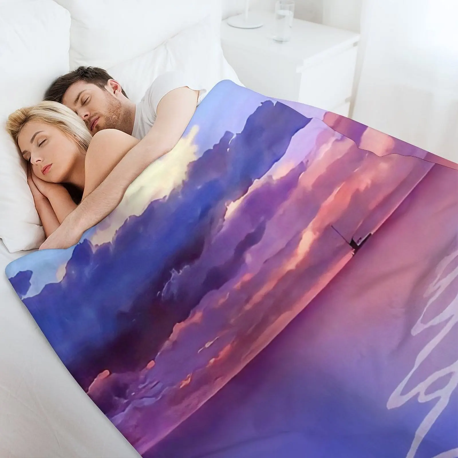 На нашем пути-цветное одеяло одеяла