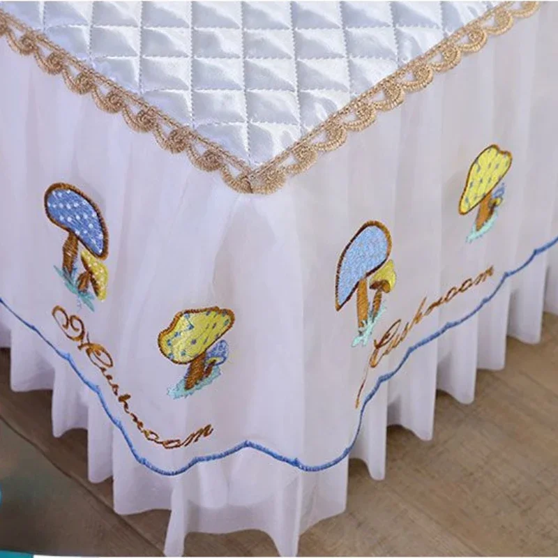 Кружевные кофейные скатерти в скандинавском стиле с цветочным принтом простые