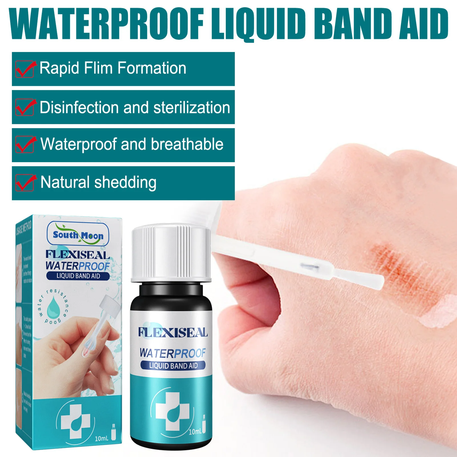 Лечебный гель для удаления царапин и истирания кожи 10 мл |