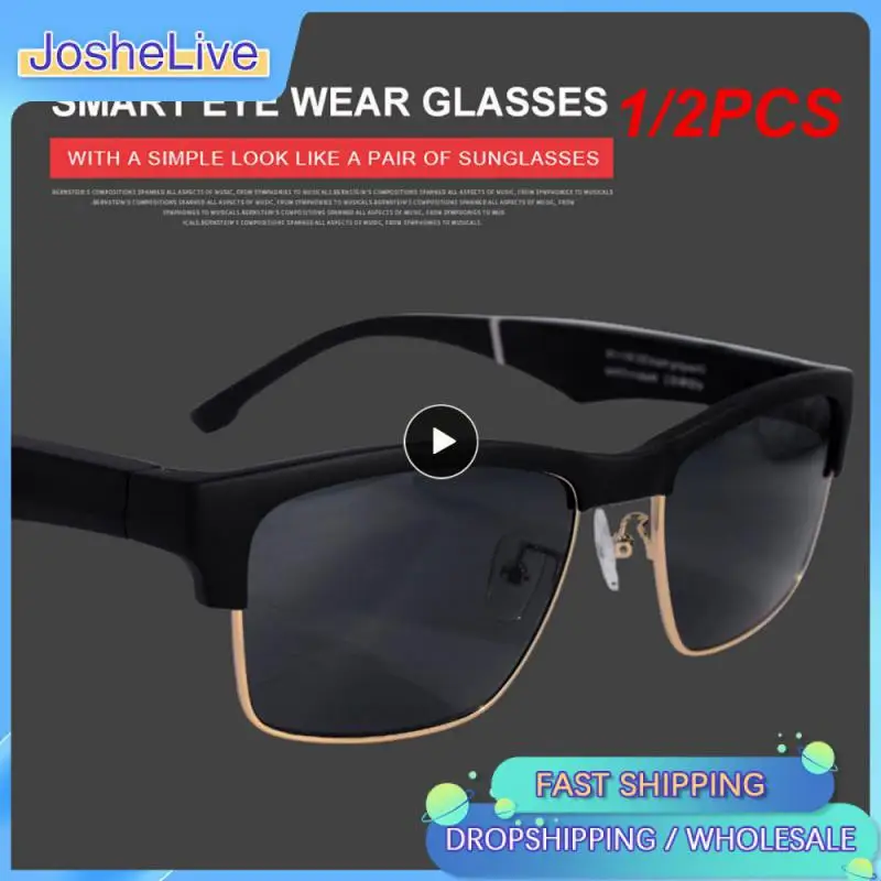 

1/2PCS Magnifying Glass Reading Glasses Portable Magnifier Headband Eyeglasses Acrylic Lens with 2Led Light for Repair Reading